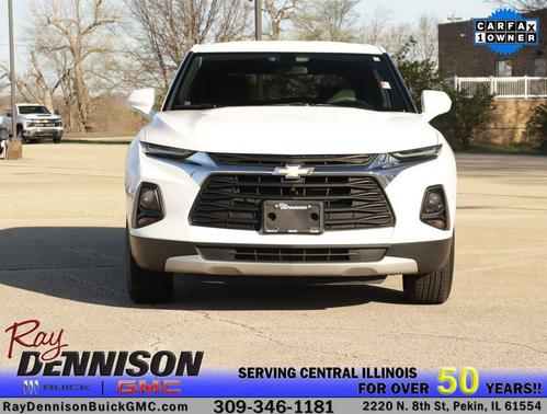 Summit White 2021 Chevrolet Blazer 1LT