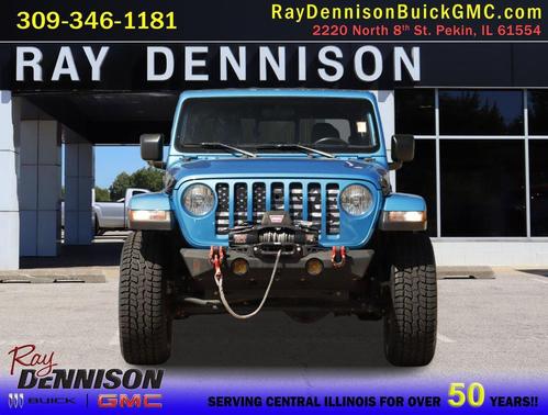 Hydro Blue Pearlcoat 2021 Jeep Gladiator Sport S