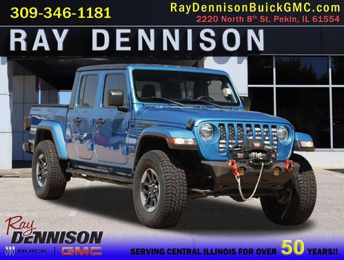 Hydro Blue Pearlcoat 2021 Jeep Gladiator Sport S