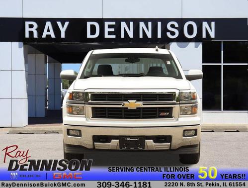 Summit White 2015 Chevrolet Silverado 1500 2LT