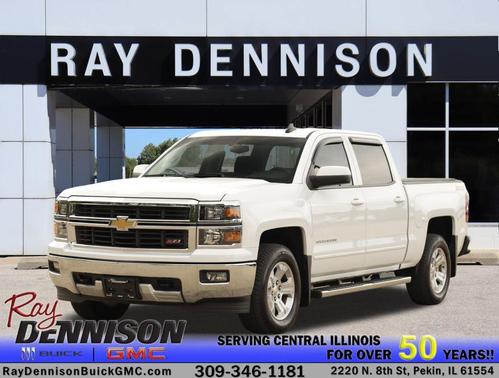 Summit White 2015 Chevrolet Silverado 1500 2LT