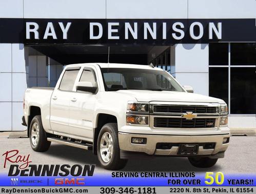 Summit White 2015 Chevrolet Silverado 1500 2LT