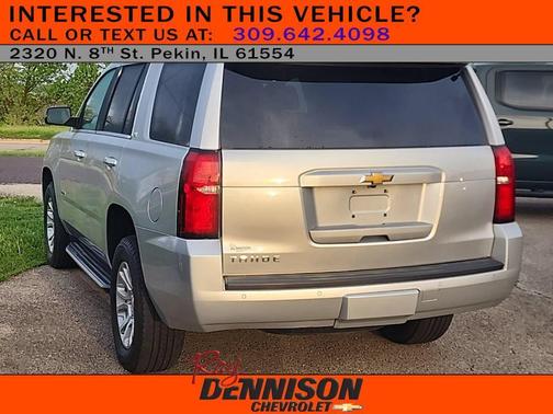 Silver Ice Metallic 2018 Chevrolet Tahoe LT