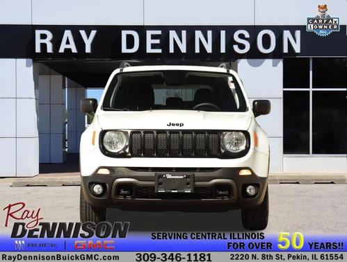 Alpine White Clearcoat 2019 Jeep Renegade Upland