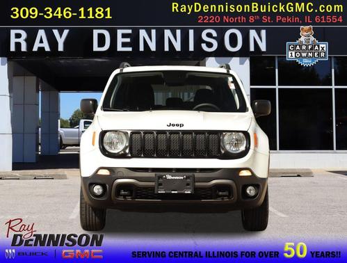 Alpine White Clearcoat 2019 Jeep Renegade Upland