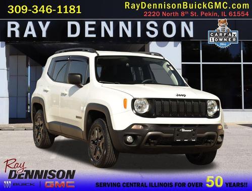 Alpine White Clearcoat 2019 Jeep Renegade Upland