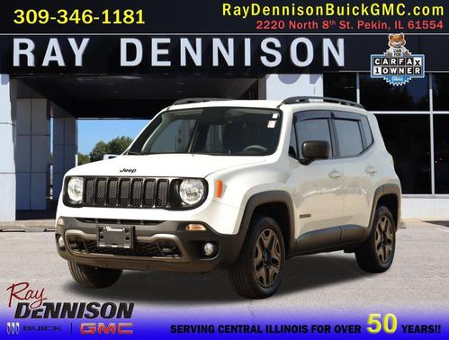 Alpine White Clearcoat 2019 Jeep Renegade Upland