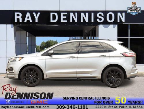 ICONIC SILVER 2022 Ford Edge ST Line