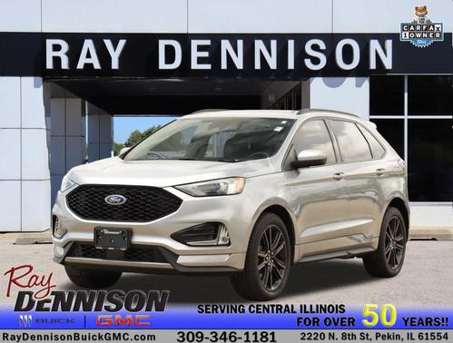 ICONIC SILVER 2022 Ford Edge ST Line
