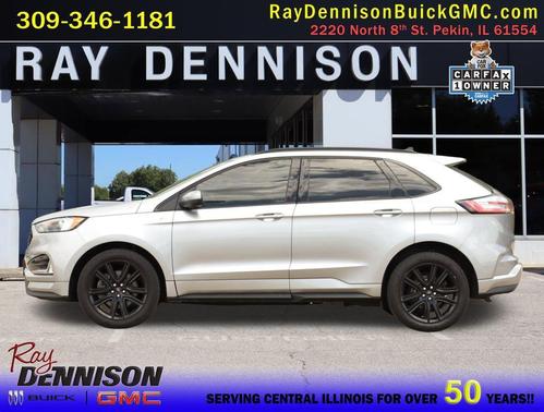 ICONIC SILVER 2022 Ford Edge ST Line