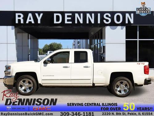 Summit White 2018 Chevrolet Silverado 1500 LTZ