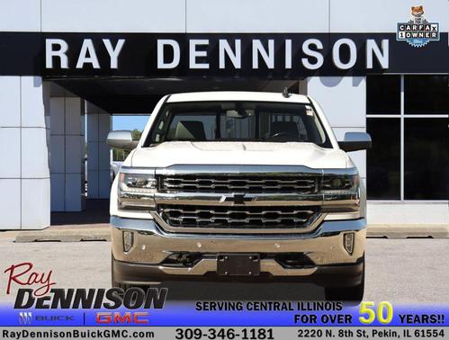 Summit White 2018 Chevrolet Silverado 1500 LTZ