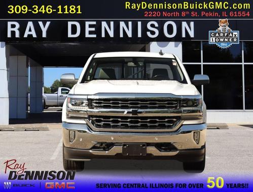 Summit White 2018 Chevrolet Silverado 1500 LTZ
