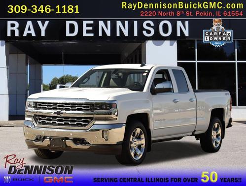 Summit White 2018 Chevrolet Silverado 1500 LTZ