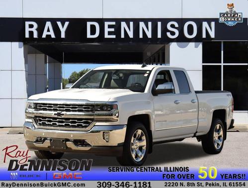 Summit White 2018 Chevrolet Silverado 1500 LTZ