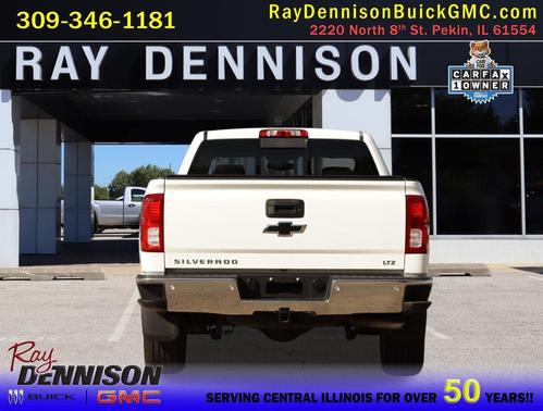 Summit White 2018 Chevrolet Silverado 1500 LTZ