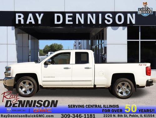 Summit White 2018 Chevrolet Silverado 1500 LTZ
