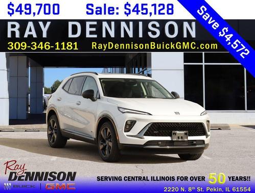 Iridescent White Tricoat 2026 Buick Envision Sport Touring AWD