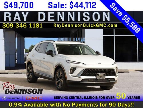 Iridescent White Tricoat 2026 Buick Envision Sport Touring AWD