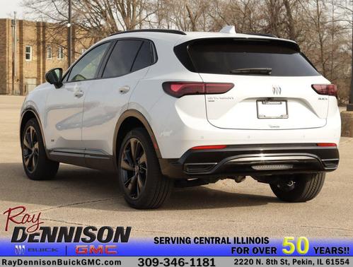 Iridescent White Tricoat 2026 Buick Envision Sport Touring AWD
