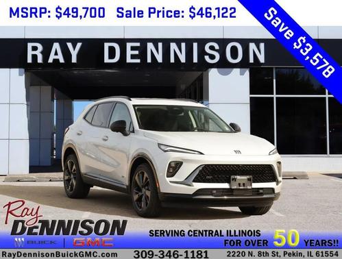 Iridescent White Tricoat 2026 Buick Envision Sport Touring AWD