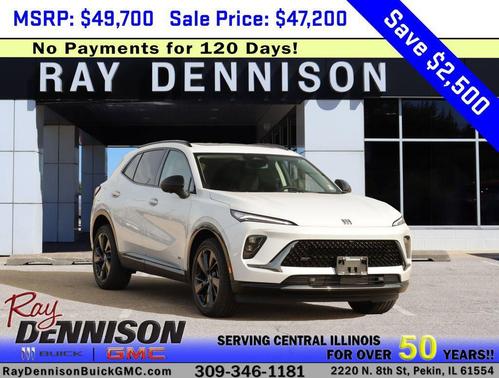 Iridescent White Tricoat 2026 Buick Envision Sport Touring AWD