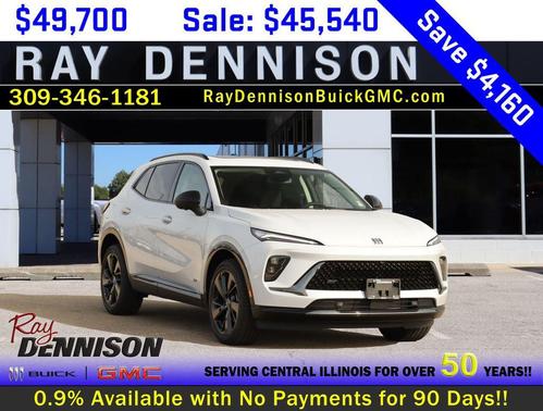 Iridescent White Tricoat 2026 Buick Envision Sport Touring AWD
