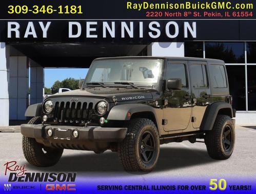 Black Clearcoat 2016 Jeep Wrangler Unlimited Rubicon