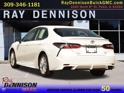 White 2024 Toyota Camry SE