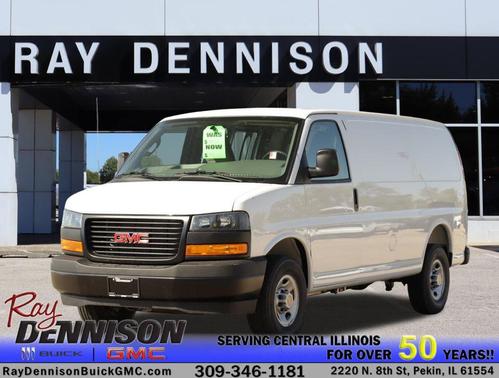 Summit White 2026 GMC Savana 2500 Work Van