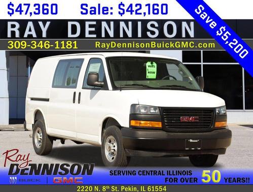 Summit White 2026 GMC Savana 2500 Work Van