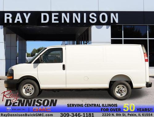 Summit White 2026 GMC Savana 2500 Work Van