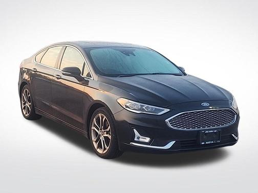 Agate Black 2020 Ford Fusion Hybrid Titanium