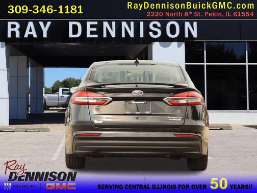 Agate Black 2020 Ford Fusion Hybrid Titanium