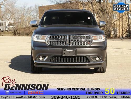 Granite Metallic Clearcoat 2017 Dodge Durango Citadel