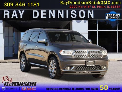 Granite Metallic Clearcoat 2017 Dodge Durango Citadel