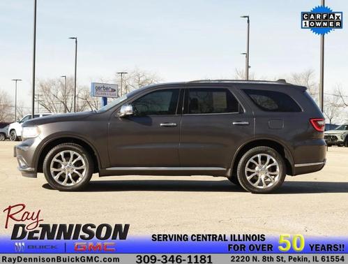Granite Metallic Clearcoat 2017 Dodge Durango Citadel