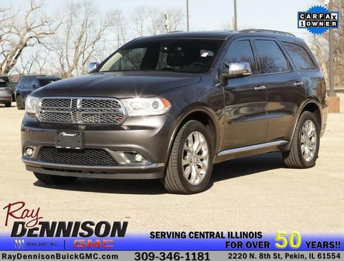 Granite Metallic Clearcoat 2017 Dodge Durango Citadel
