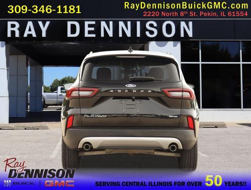 AGATE BLACK METALLIC 2025 Ford Escape Platinum