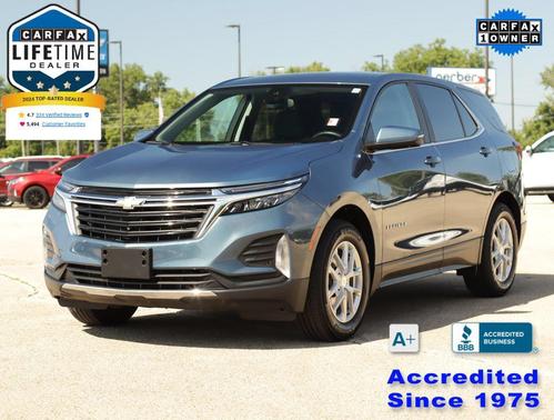 Lakeshore Blue Metallic 2024 Chevrolet Equinox 1LT