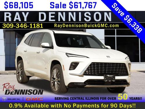 Iridescent White Tricoat 2026 Buick Enclave Avenir FWD