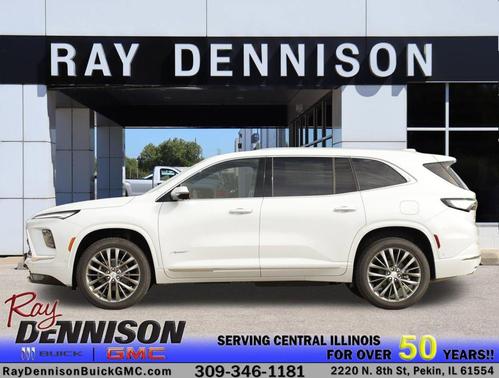 Iridescent White Tricoat 2026 Buick Enclave Avenir FWD
