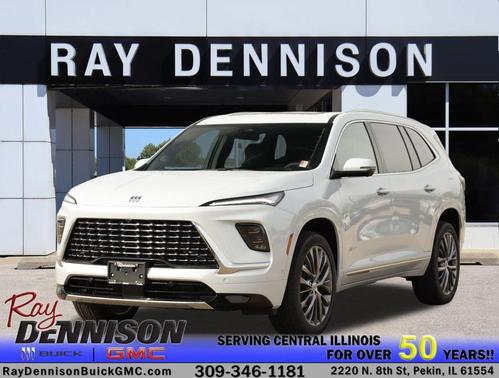 Iridescent White Tricoat 2026 Buick Enclave Avenir FWD