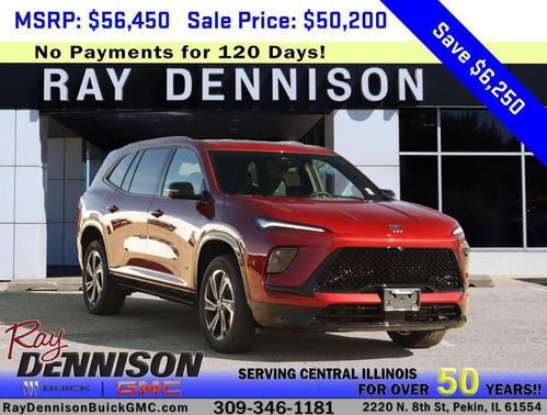 cherry red tintcoat 2026 Buick Enclave Sport Touring