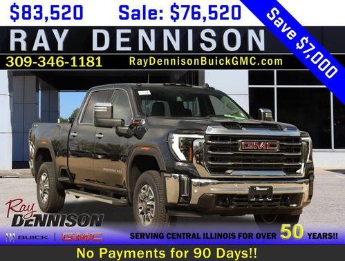 Onyx Black 2026 GMC Sierra 2500 SLT