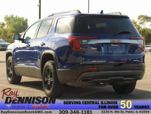 Ultra Blue Metallic 2023 GMC Acadia AWD AT4