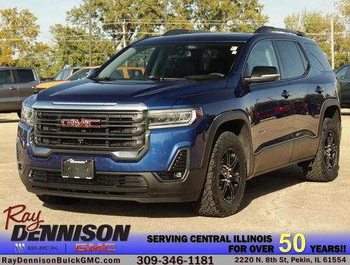 Ultra Blue Metallic 2023 GMC Acadia AWD AT4