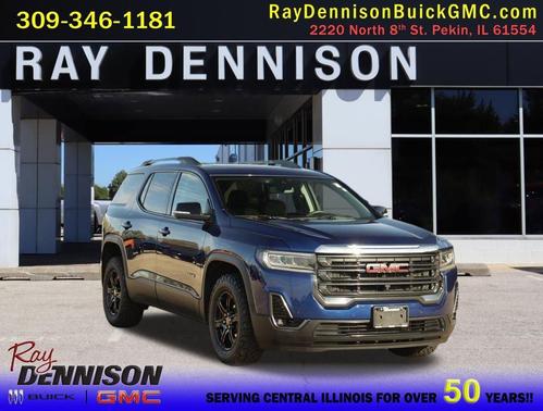 Ultra Blue Metallic 2023 GMC Acadia AWD AT4