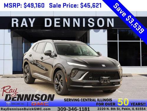 Ebony Twilight Metallic 2026 Buick Envision Sport Touring AWD