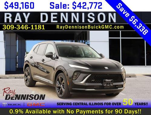 Ebony Twilight Metallic 2026 Buick Envision Sport Touring AWD